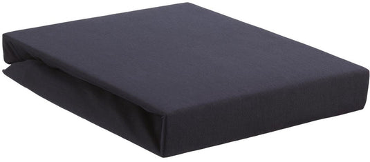 Beddinghouse - jersey-stretch - hoeslaken - 90x220 cm - blauw - premium kwaliteit