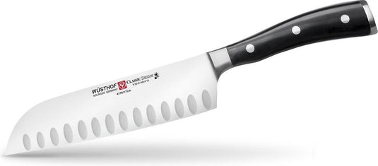 Wusthof - classic ikon santoku met kuiltjes 17 cm