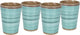 Bo-camp - beker - halo - blauw - 4 stuks