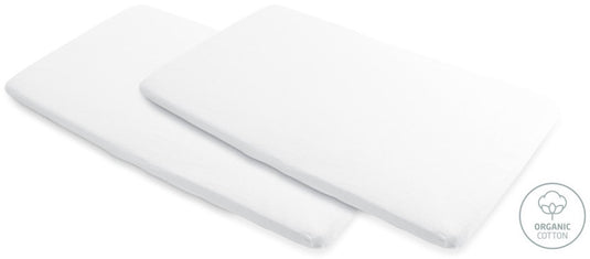 Maxi-cosi iris calao co-sleeper lakens - 2 stuks - wit