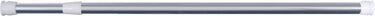 Differnz round douchestang - om vast te klemmen - aluminium veredeld - 75 x 125 cm - chroom