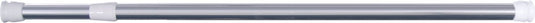 Differnz round douchestang - om vast te klemmen - aluminium veredeld - 75 x 125 cm - chroom