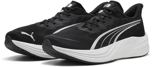 Puma darter pro 2 unisex sportschoenen - black-flat dark gray