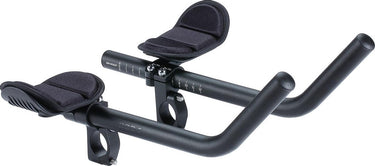 Bbb cycling extra lang opzetstuur racefiets - verstelbaar ligstuur met armsteun - tijdritstuur - triathlon stuur - compatibel met 31.8 of 25.4 mm fietsstuur - aeromax bhb-60