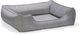 Beeztees mua - orthopedische hondenmand - lichtgrijs - 105x85x6 cm