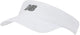 New balance performance visor v 2.0 unisex zonneklep - white