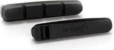 Xlc bs-x01 remrubber - racefiets - 55mm - set a 4 stuks - zwart