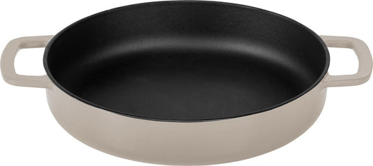 Combekk gietijzeren koekenpan ø 24cm - 100% gerecycled - pfas-vrij - geschikt voor o.a. inductie en bbq - sand