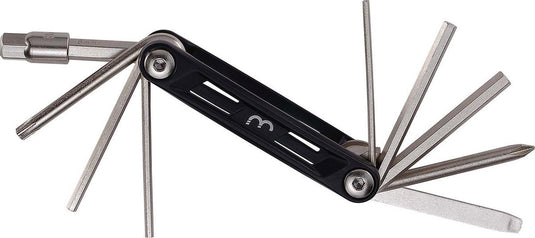 Bbb cycling maxifold s fietsgereedschap - gereedschapset met bandenlichters - fiets minitools - 10 verschillende functies - btl-141s