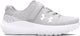 Under armour ua gps surge 4 ac-gry meisjes sportschoenen - halo grijs - wit - iridescent