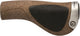 Ergon handvatten gp1-s kurk 130 130 bruin zwart