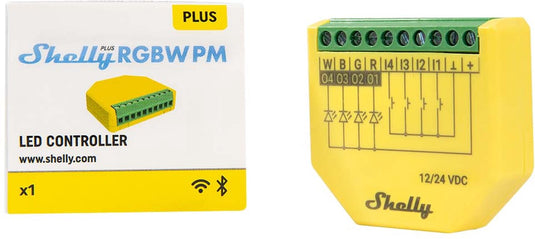 Shelly plus rgbw pm
