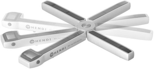 Hendi opvouwbare keukenweegschaal – 5 kg – metaal abs – lcd tarrafunctie – compact ontwerp