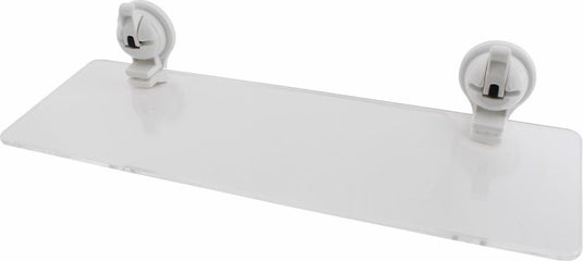 Eurotrail plank met zuignap - wit