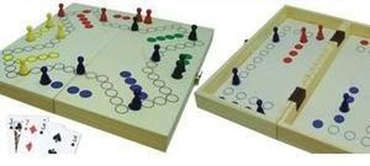 Overig keezen-reiscassette 30cm 2 of 4 personen