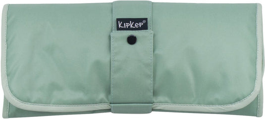 Kipkep napper - verschoonmatje - pale green - waterproof (excl. luieretui)