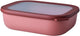 Mepal - multikom cirqula vershouddoos - 2000 ml - rechthoekig - vivid mauve