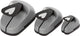 Creotime ponsen set - figuurponsen - hart - decoratie - kaarten maken - 25+49+75mm - 3 stuks