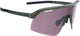 Bbb cycling valor flux professionele fietsbril heren en dames - hoog contrast sportbril - wielrenbril met flux lens - anti-condens - mat groen transparant - bsg-81