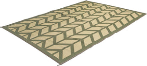 Bo-camp - industrial - chill mat - flaxton - groen - m