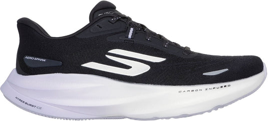 Skechers skx aero spark dames sportschoenen - zwart paars