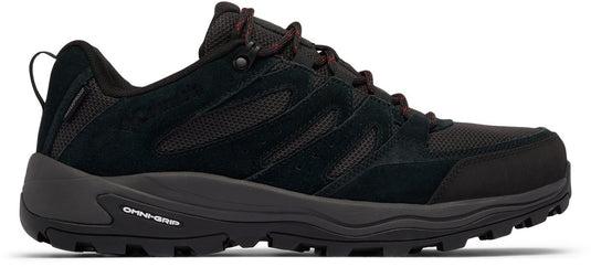 Columbia redmond™ iv low waterproof heren wandelschoenen - black, mountain red
