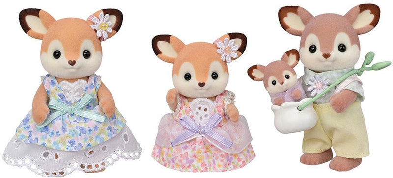 Load image into Gallery viewer, Sylvanian families 5799 familie hert- 4 fluweelzachte speelfiguren
