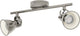 Eglo seras - led spot - 2-lichts - 3,3w - nikkel-antiek creme