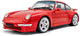 Geen automerk porsche 911 carrera rs (993) solido modelauto 1:18 1997 s1810104 schaalmodel