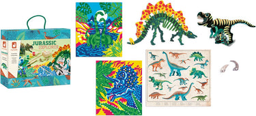 Janod - hachette - jurassic explorer - dinosaurus travel koffer
