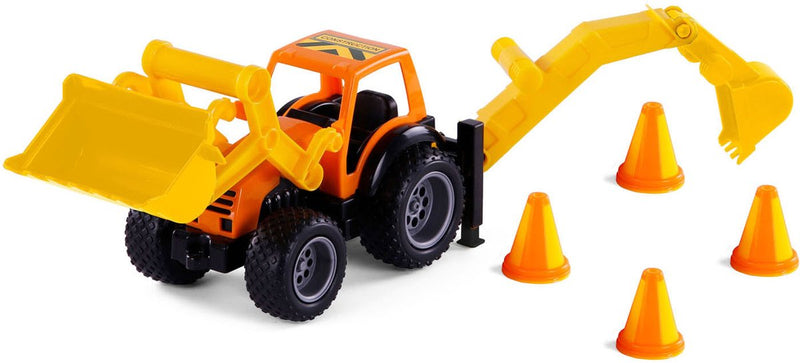 Load image into Gallery viewer, Cavallino grip graafmachine tractor met rubberbanden, 38,5cm
