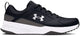 Under armour ua charged edge-blk heren sportschoenen - zwart - castlerock - wit