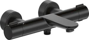 Duravit wave - thermostatische badkraan, mat zwart wa5220000046