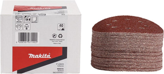 Makita accessoires schuurschijf k40 125 red v. - p-43620 - p-43620