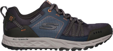 Skechers escape plan heren wandelschoenen - donkerblauw oranje