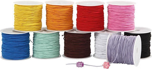 Creativ company elastiek set 10 kleuren à 25m