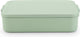 Brabantia make take lunchbox broodtrommel - large - kunststof - jade green