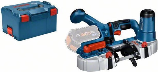 Bosch professional gcb 18v-63 accu bandzaag 18v basic body in l-boxx - 06012a0401