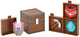 Noble collection minecraft loot chest caves 10 cm replica: down-scaled