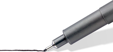 Staedtler - artist series - pigment liner - fineliner - zwart - 1.2 mm - 10 stuks