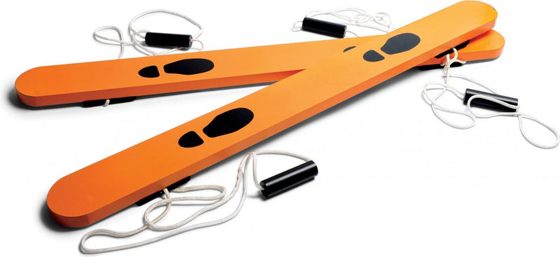 Load image into Gallery viewer, Bs toys houten loopski's voor twee personen
