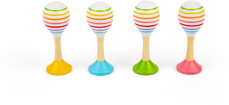 Load image into Gallery viewer, Bigjigs houten junior maraca, 2st.
