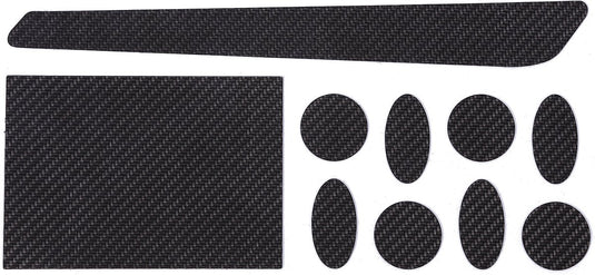 Bbb cycling carbonskin - framebescherming fiets - carbon stickers voor bescherming lak - water en hittebestendig - bbp-56