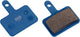 Bbb cycling remblokjes fiets - discstop - remblokken mtb - compatibel met shimano, tektro en giant schijfremmen - blauw - bbs-53t