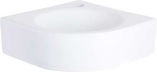 Differnz cleo hoekfontein - keramiek wit - 30 x 30 x 10 cm