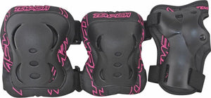 Tempish - fid - skatebescherming - 3-pack - volwassenen - roze - xl