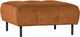 Woood lloyd hocker - velvet - cinnamon - 45x90x90