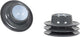 Gimex - vivid line - eierdop - blauw - 4 stuks