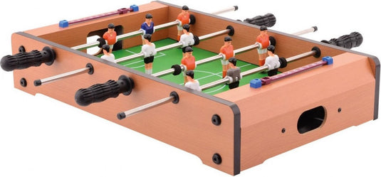Johntoy tafelvoetbal spel - 50 x 31 cm - speelgoed - tafelvoetbal - behendigheidsspellen - tafelvoetbal spel klein voor kinderen en volwassenen