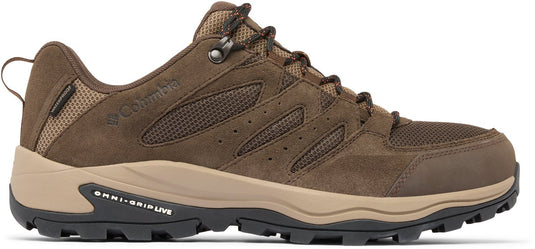 Columbia redmond™ iv low waterproof heren wandelschoenen - cordovan, tangy orange
